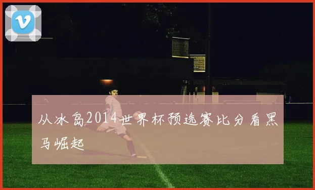 从冰岛2014世界杯预选赛比分看黑马崛起